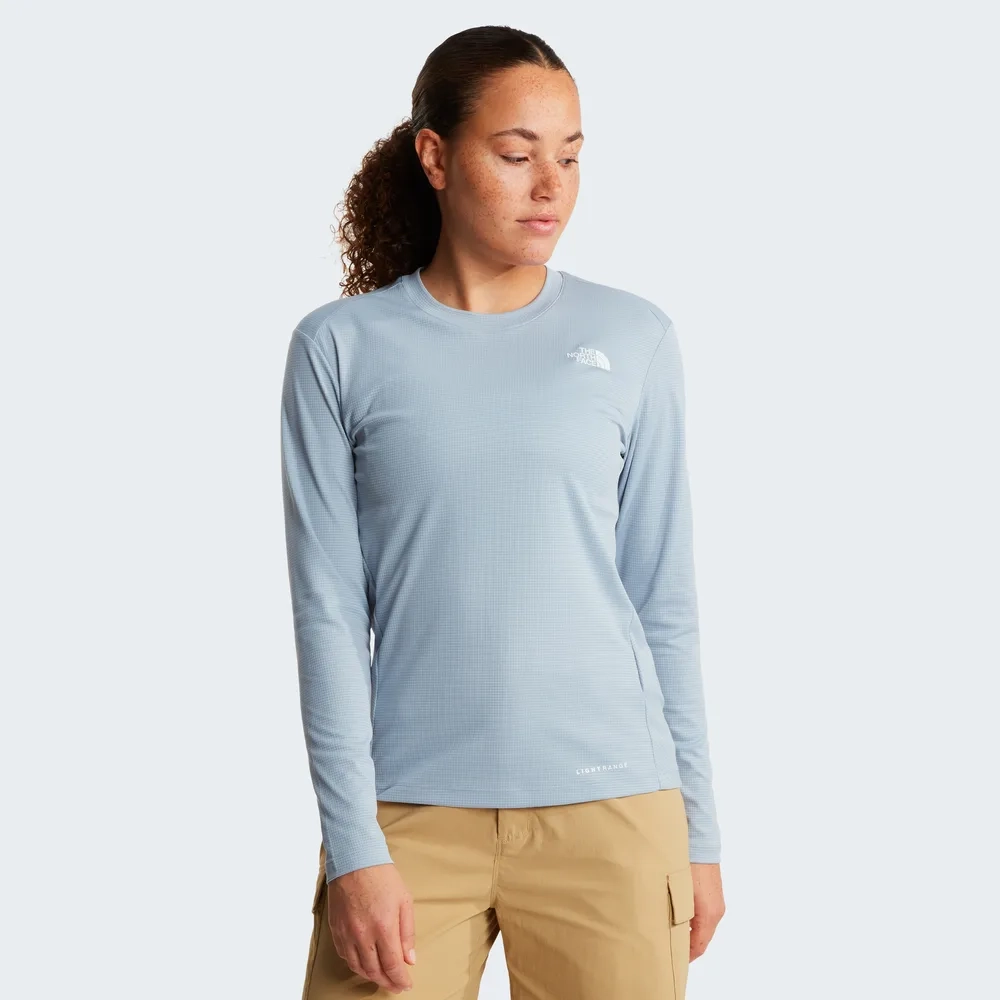 T-shirt Femme Shadow Frost Grey - Tee Shirt Ml | The North Face