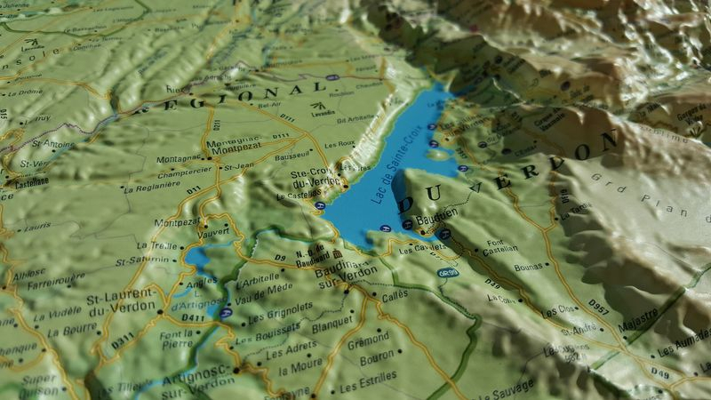Le Verdon - Cartes | 3dmap
