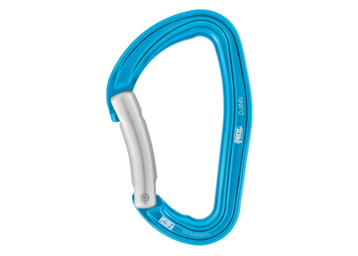 Djinn Doigt Courbe Bleu - Mousquetons | Petzl