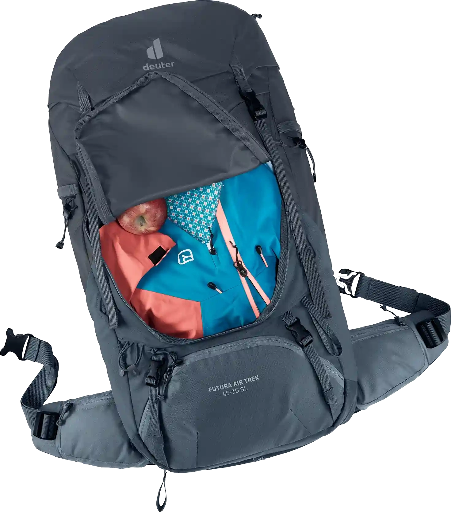 Futura Air Trek 45 + 10 Sl Black Graphite - Sac A Dos | Deuter