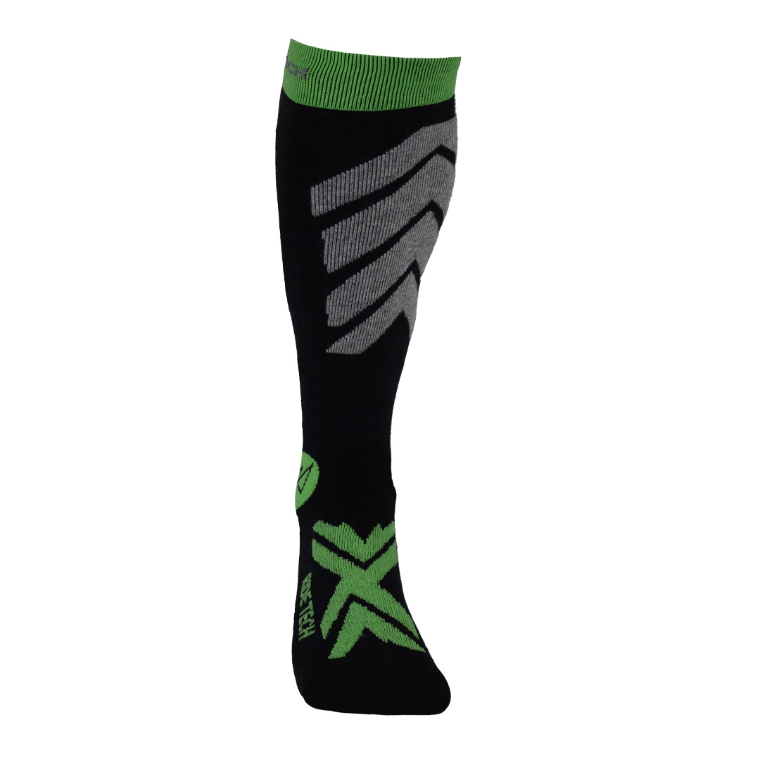 Chaussettes de ski Ride Tech Vert (paire)