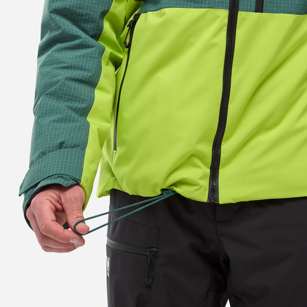 Veste Grands Montets Peak Bottle Macaw Green