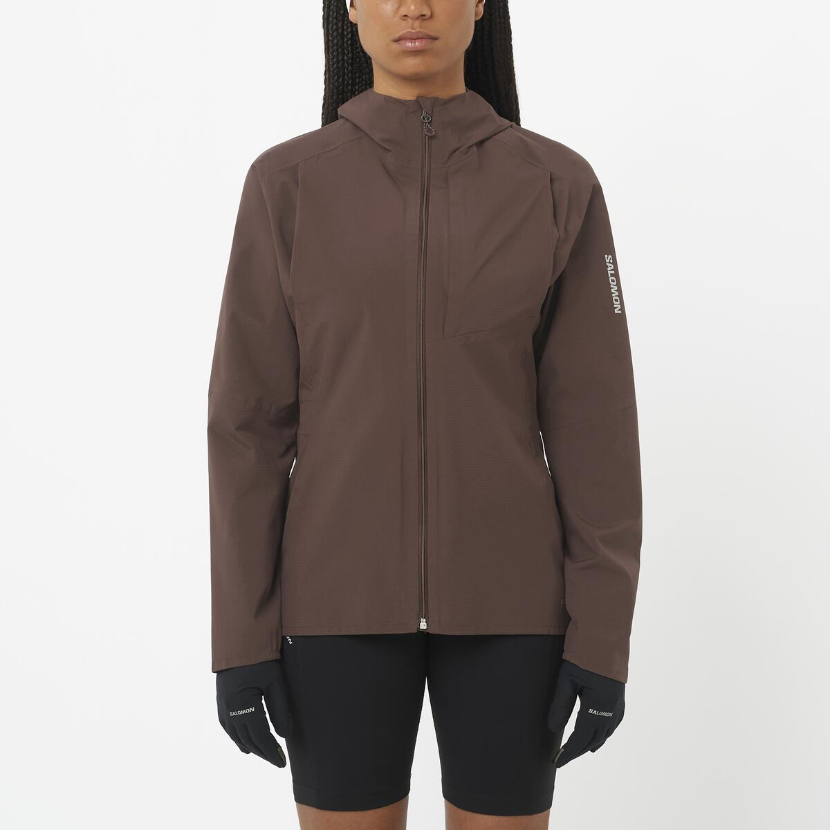 Veste Femme Bonatti Trail Coffee Bean - Veste | Salomon