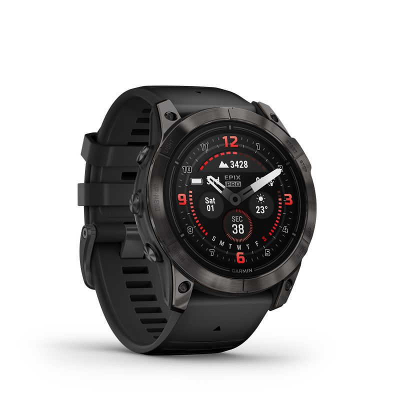 Epix Pro 51 Mm Sapphire Titane Carbon Gray - Gps | Garmin