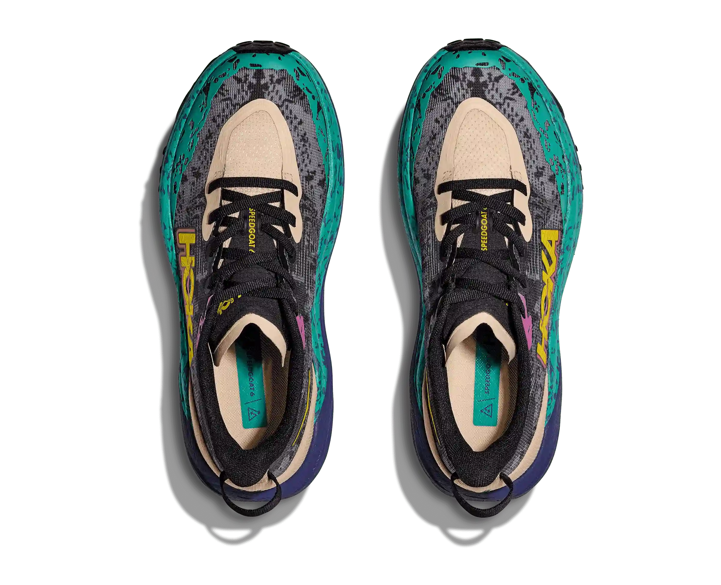 Speedgoat 6 Femme Oatmeal / Mountain Iris - Chaussures | Hoka