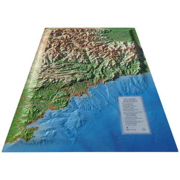 Les Alpes Maritimes - Cartes | 3dmap