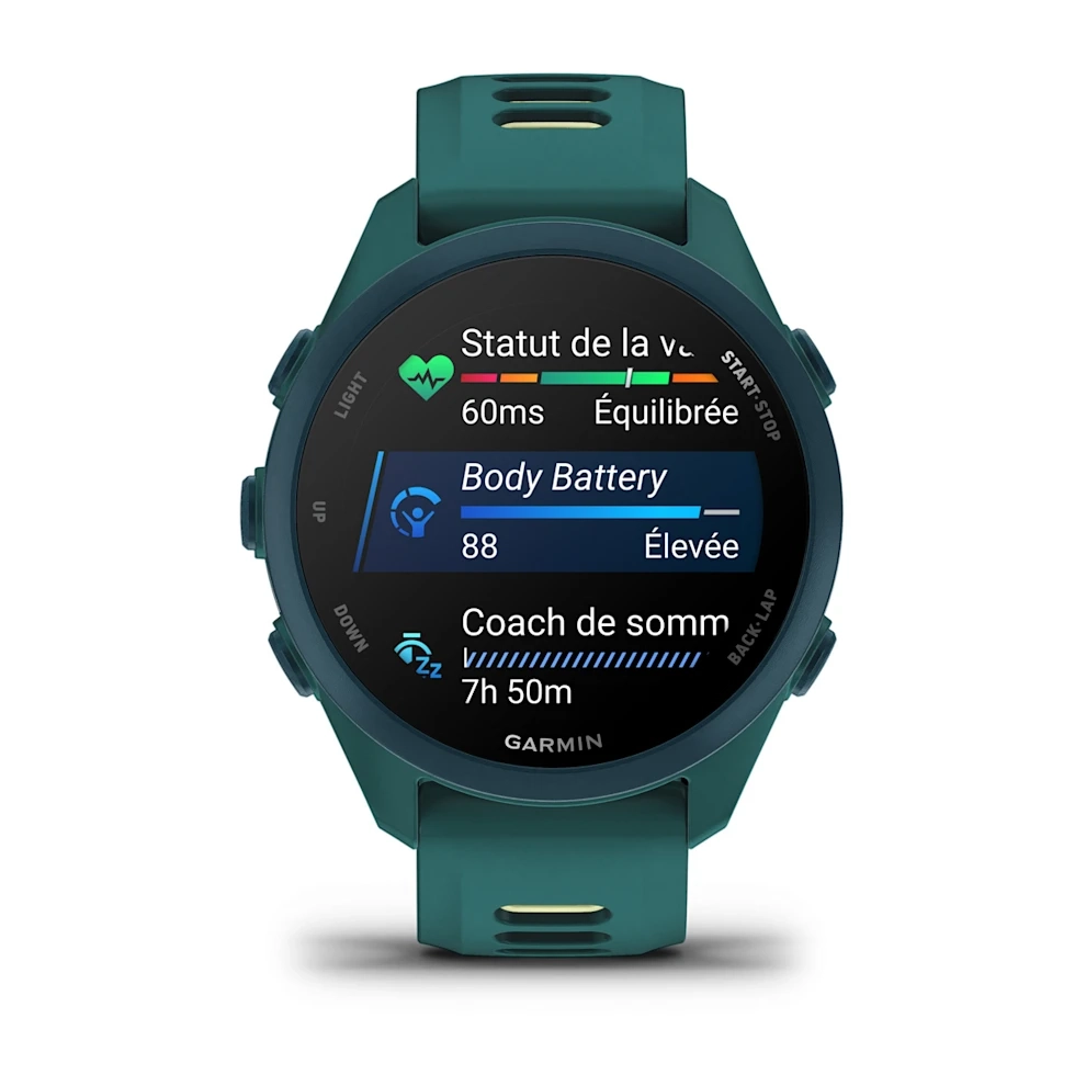 Forerunner 170 Music Teal Green / Citron - Gps | Garmin