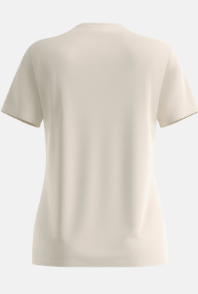 Merino Femme 160 Plain T-shirt Gardenia - Tee Shirt Mc | Odlo