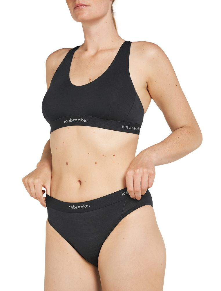 Culotte Mer 125 Cool-lite Hipster Black - Pantalon | Icebreaker