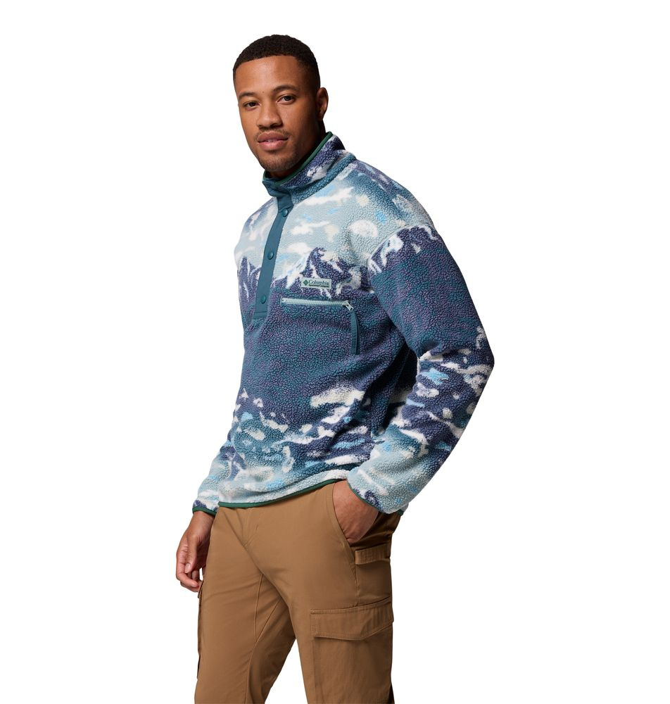 Polaire Helvetia II Printed Crushed Blue Sisters | Columbia Sportswear