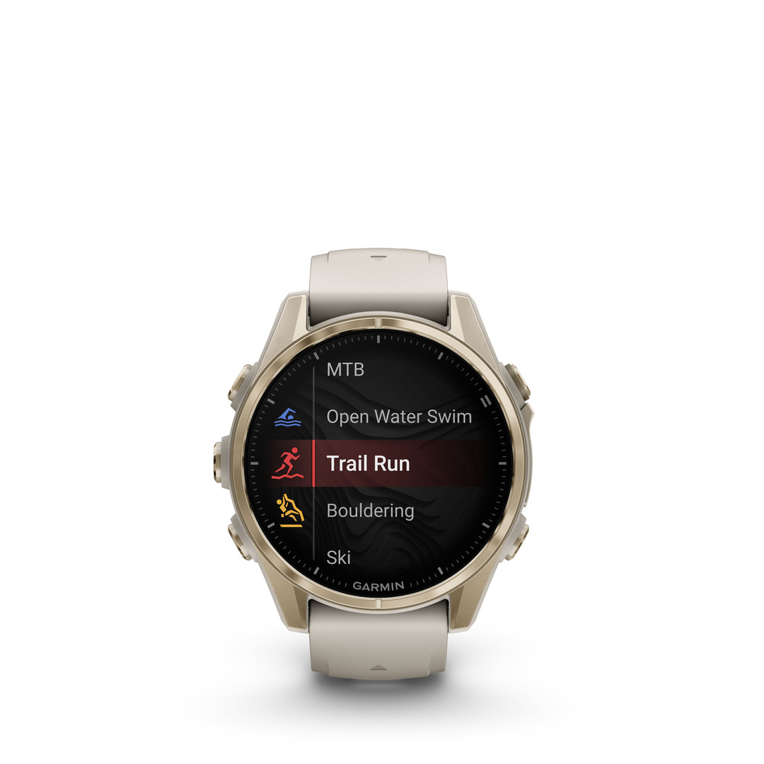 Fenix 8 43mm Amoled Sapphire Soft Gold - Gps Running | Garmin