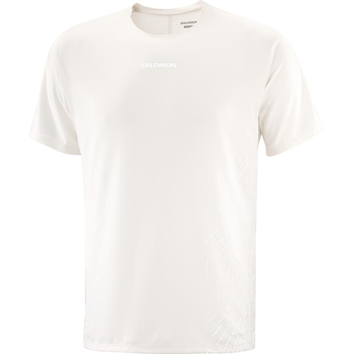 T-shirt Sense Aero Gfx Whisper White - Tee Shirt Mc | Salomon