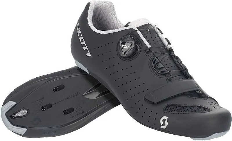 Shoe Road Comp Boa Black/silver - Chaussures | Scott