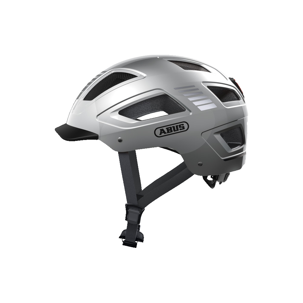 Hyban 2.0 Signal Silver - Casque | Abus