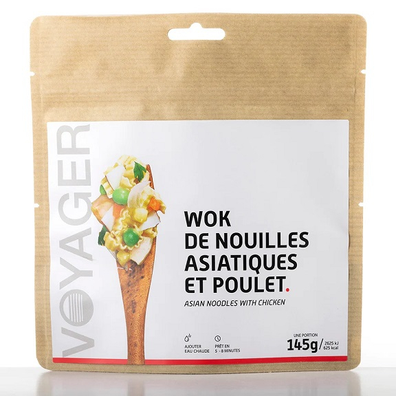 Wok Nouilles Poulet - Repas Lyophilise | Voyager