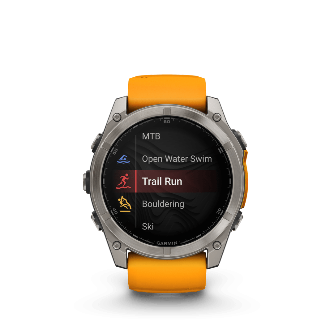 Fenix 8 51mm Amoled Sapphire Titane Graphite - Gps Running | Garmin