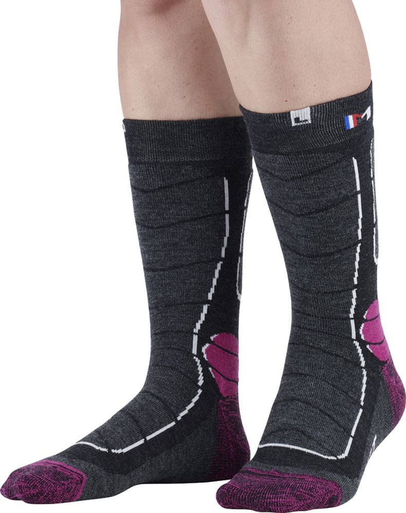 Chaussettes  Femme Trek Medium  Rose - Chaussettes | Monnet