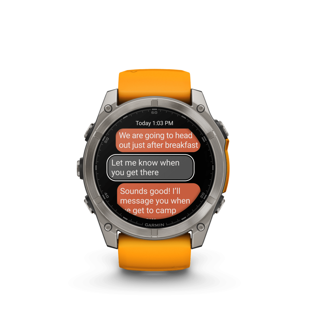 Fenix 8 51mm Amoled Sapphire Titane Graphite - Gps Running | Garmin