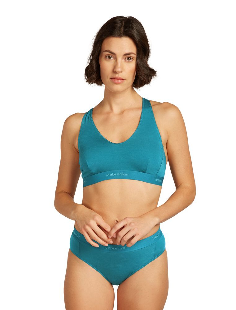 Brassiere Mer 125 Cool-lite Sprite Racerback Topaz