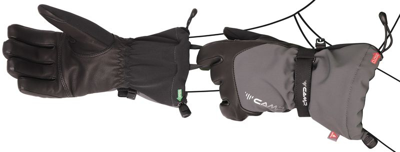 Gants Geko Alpine Black / Grey - Gants | Camp