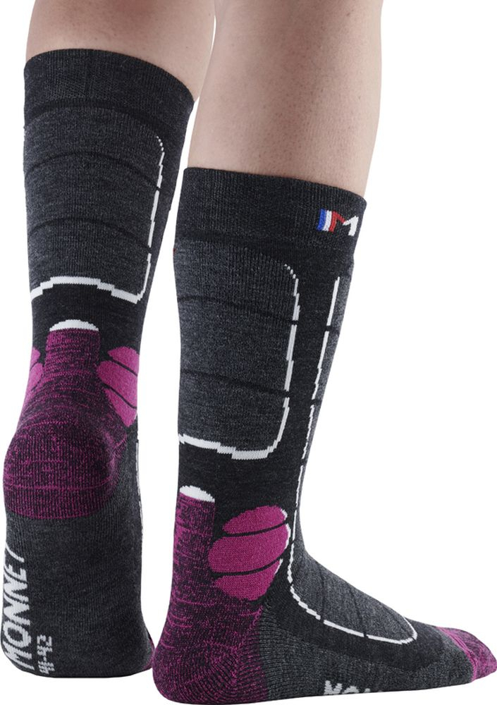 Chaussettes  Femme Trek Medium  Rose - Chaussettes | Monnet