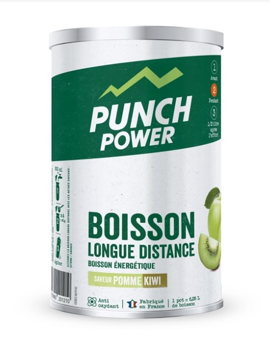 Biodrink Longue Distance Pomme – Kiwi - 500g - Boisson | Punch Power