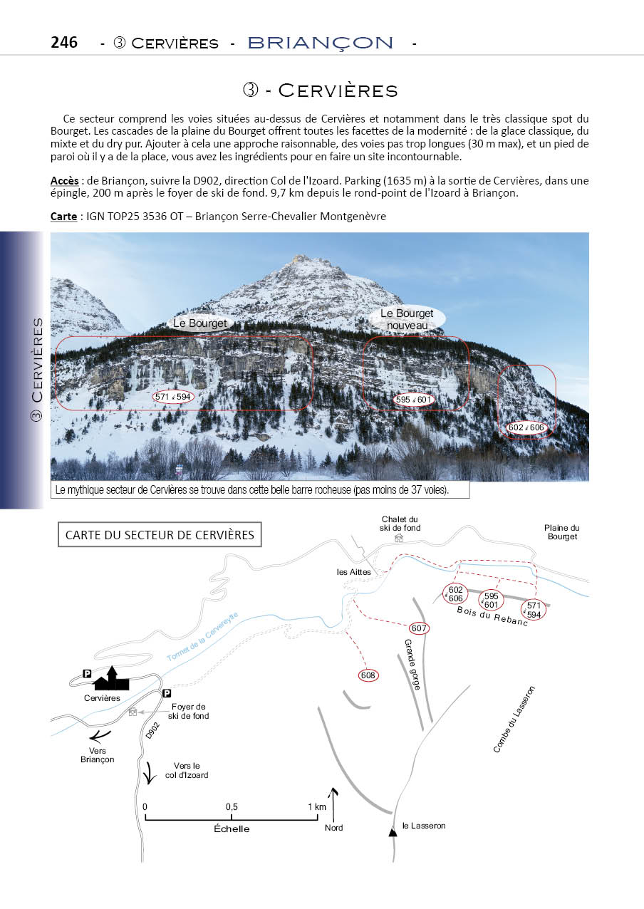 Topo - Cascades De Glace Et Dry Du Briançonnais | Editions Constant