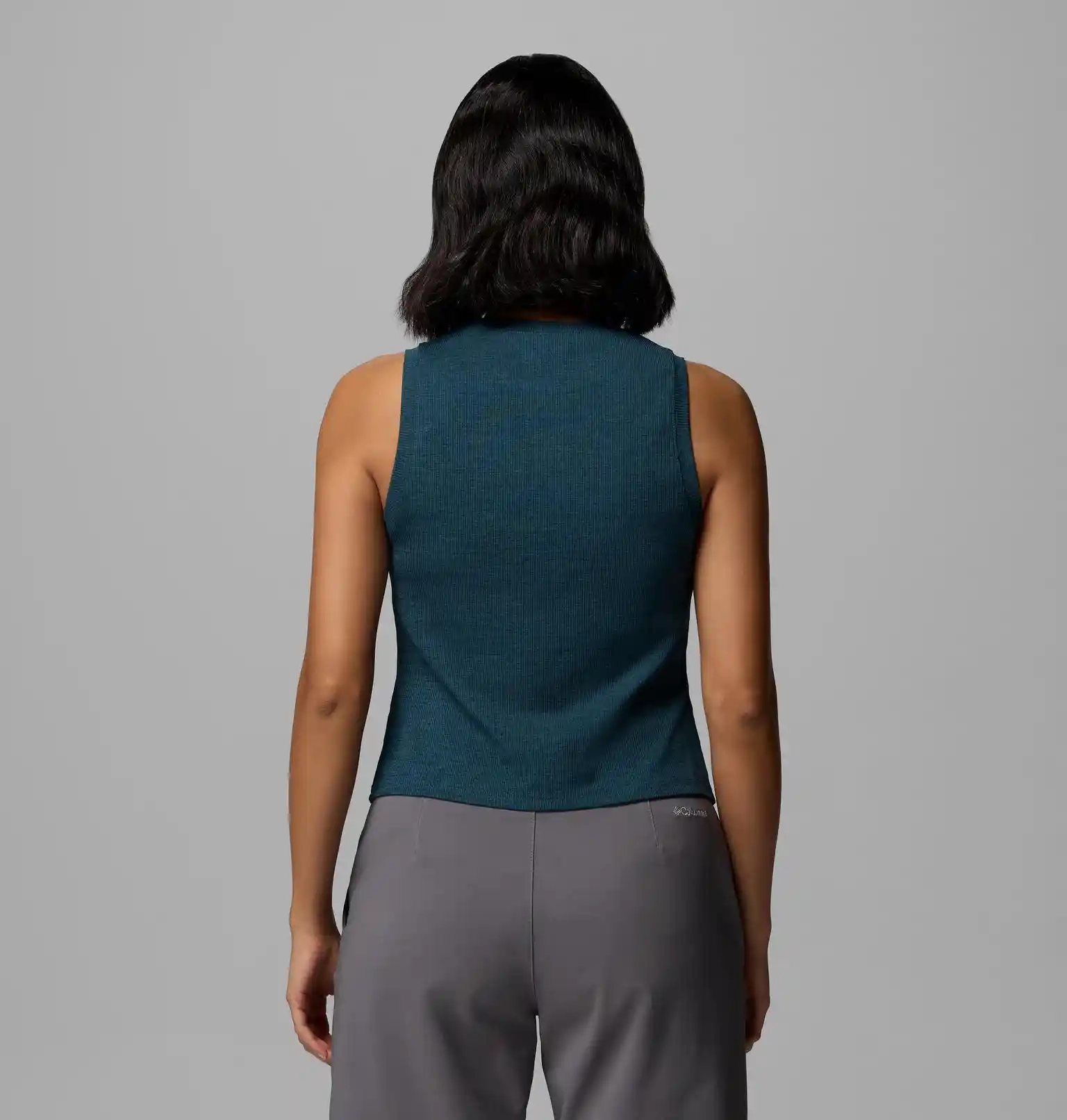 Débardeur Femme Columbia Move High Neck Everblue Heather - Debardeur | Columbia