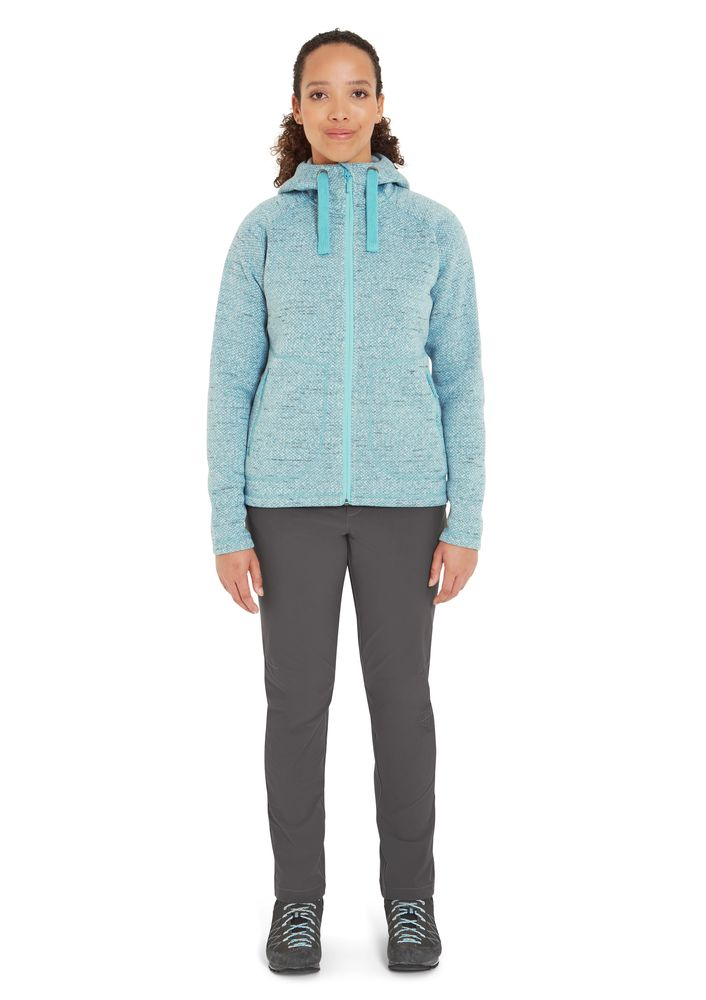 Polaire Femme Amy Glacier Blue - Polaire | Rab