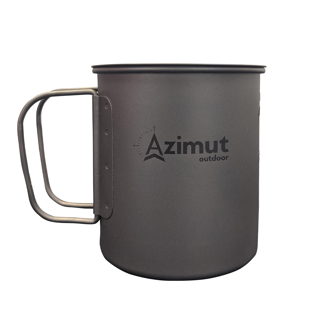 Kettle Pot Titanium 600 Ml - Bouilloire+ Pot | Azimut Outdoor