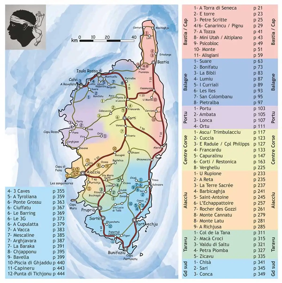 Falaises De Corse - Topo | Omega Roc Sas