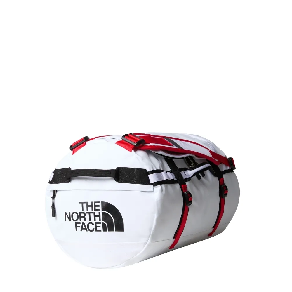 Base Camp Duffel S 50 White Black Red | The North Face