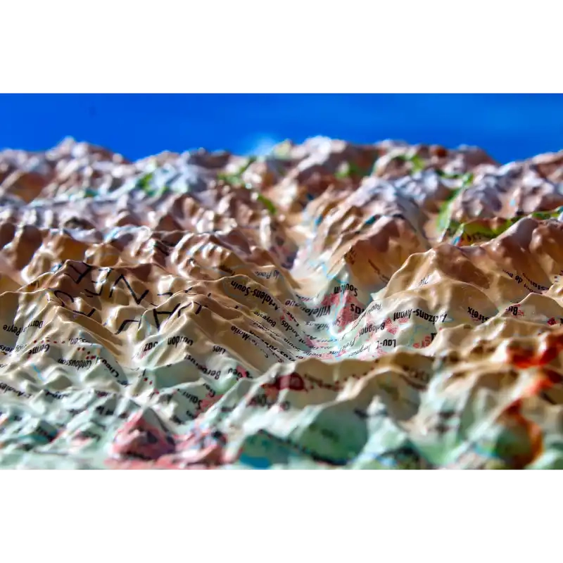 Carte 3d Hautes Pyrenees - Cartes | 3dmap