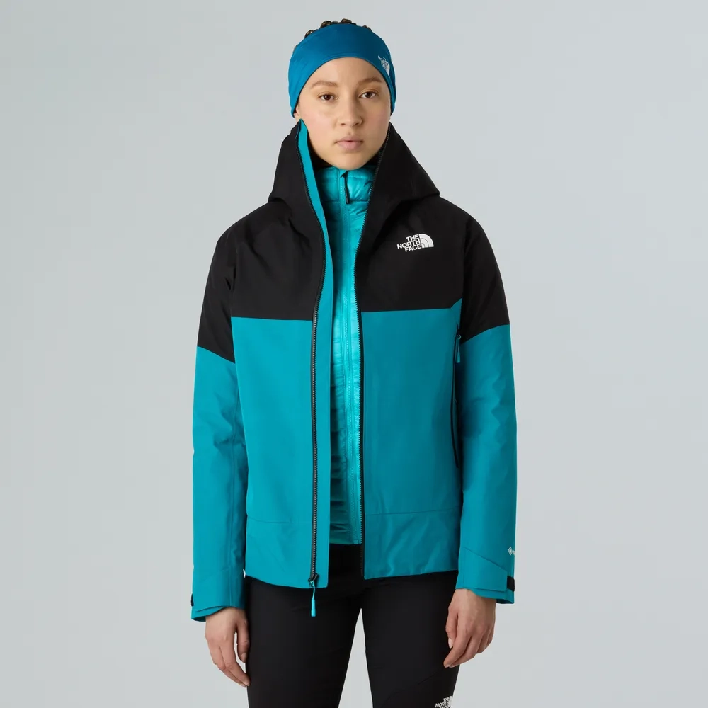 Veste Femme Jazzi Gtx Deep Teal Black - Veste | The North Face