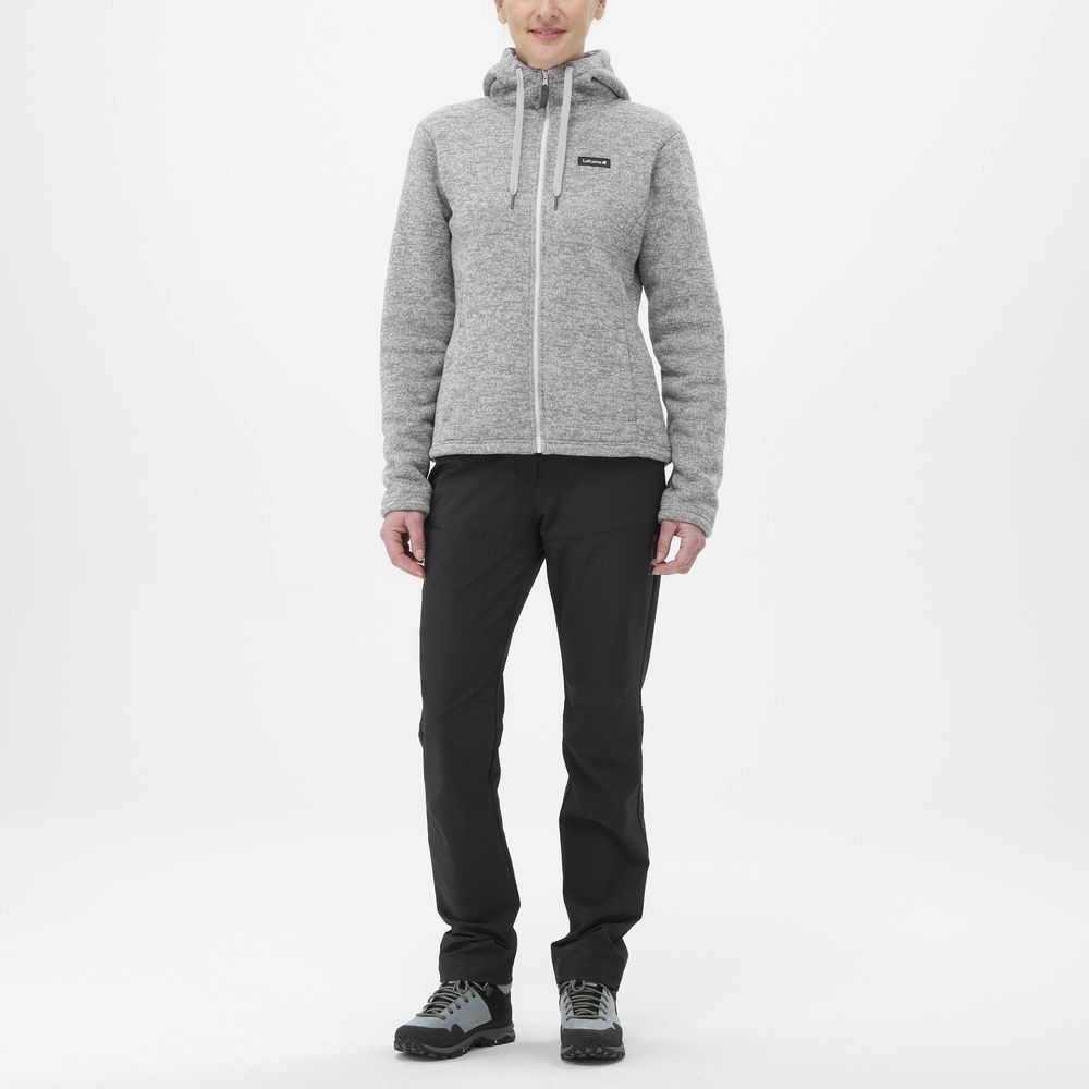 Veste Polaire Femme Cali Heather Grey - Polaire | Lafuma