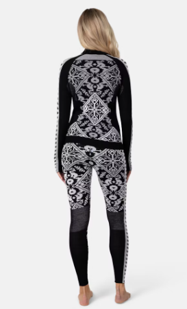Saga Half Zip Black Kari Traa