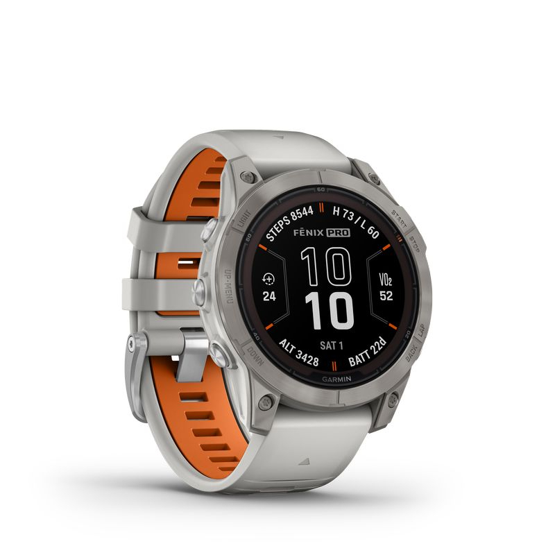 Fenix 7 Pro Sapphire Solar Titane Titanium - Gps | Garmin