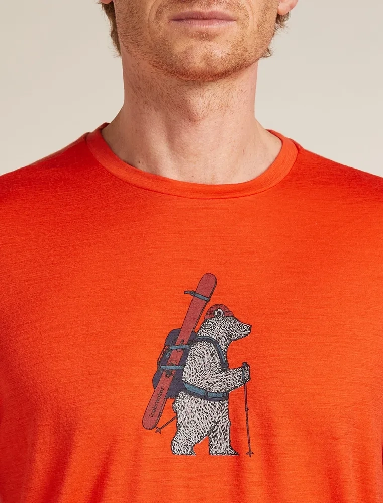 T-shirt Merino 150 Tech Lite III Bear Tour Fervid