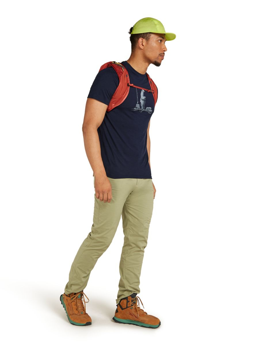 T-shirt Merino 150 Tech Lite Pol Paddle Midnight Navy | Icebreaker