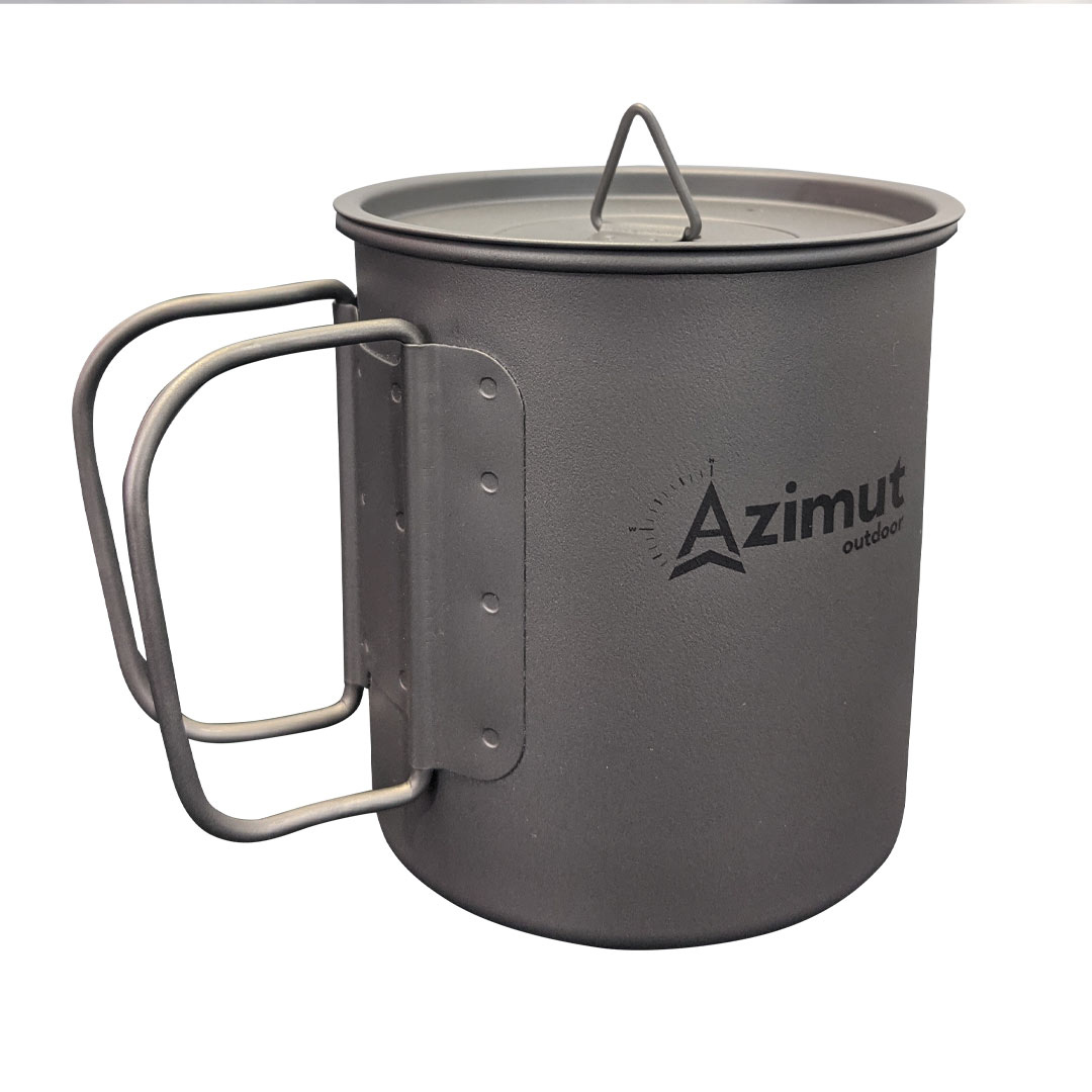 Kettle Pot Titanium 600 Ml - Bouilloire+ Pot | Azimut Outdoor