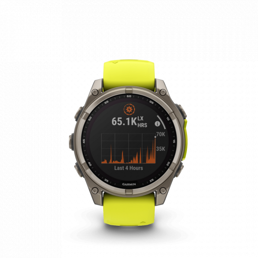 Fenix 8 47mm Solar Sapphire Titane Graphite - Gps Running | Garmin