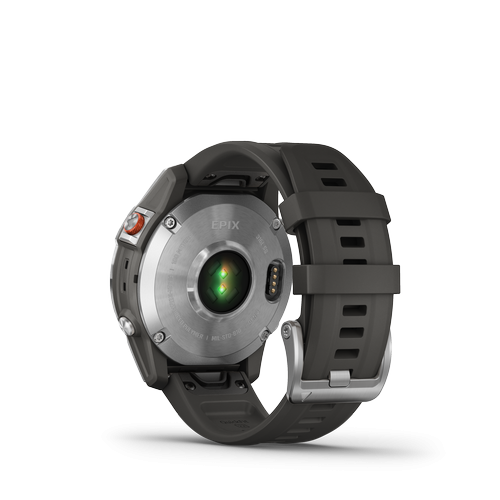 Epix Acier Silver – Bracelet Gris - Gps Running | Garmin