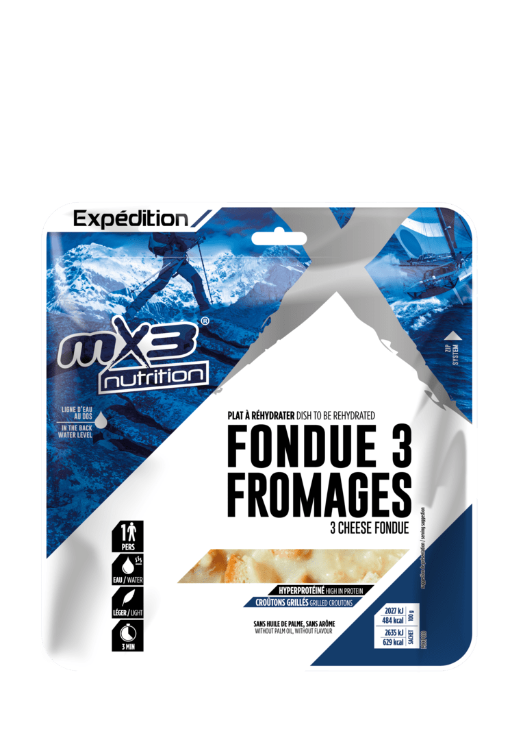 Fondue Au 3 Fromages - Repas Lyophilise | Mx3