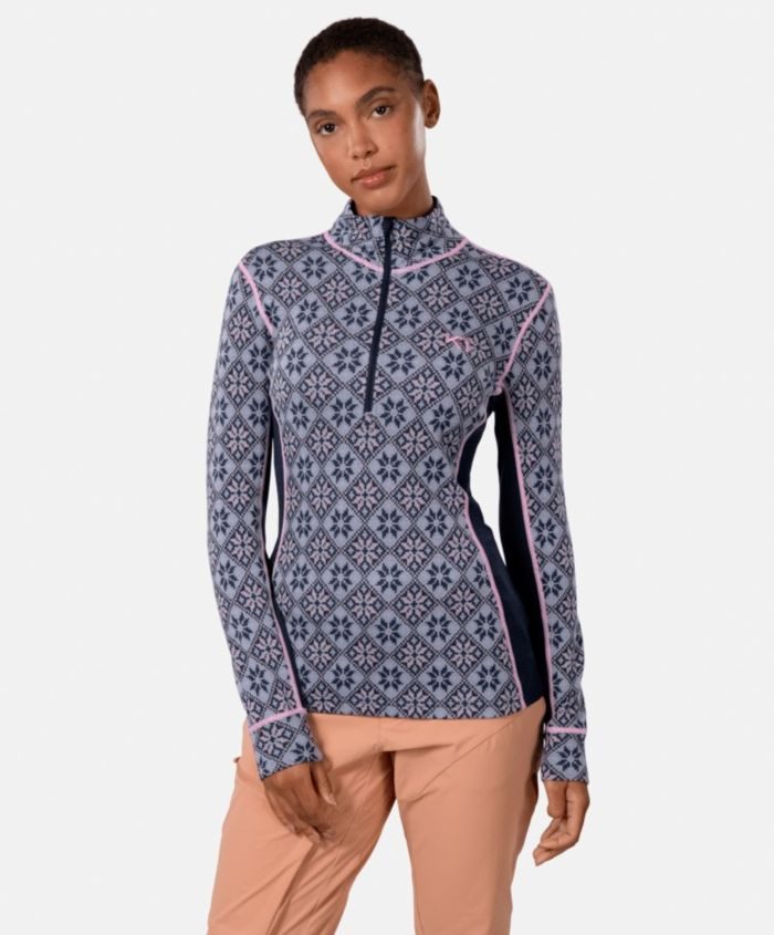 T-shirt Femme Rose Royal - Tee Shirt Ml | Kari Traa