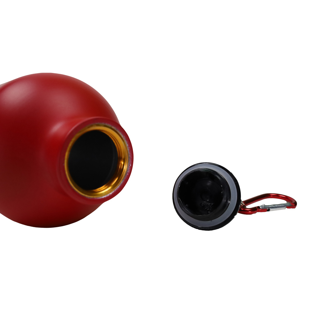 Gourde Aluminium 1l - Rouge - Gourde Rigide | Azimut Outdoor