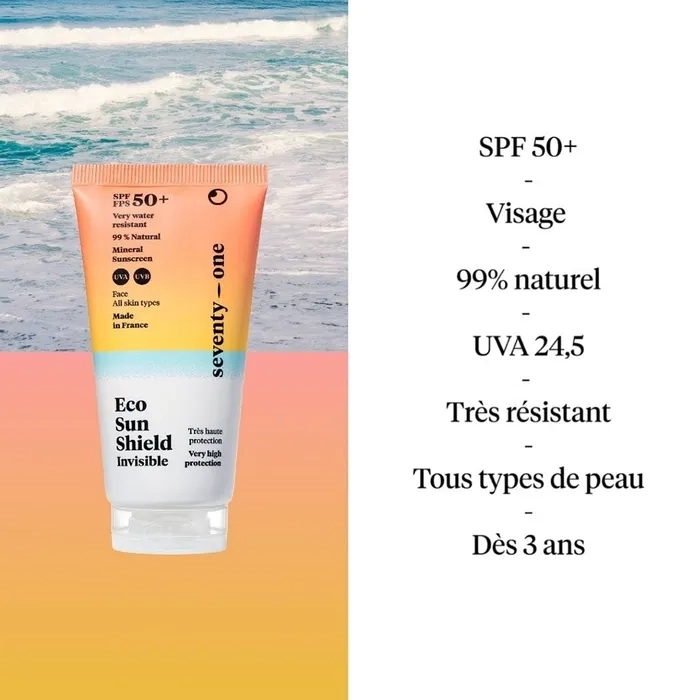 Eco Sun Shield - Invisible Spf50+ | Seventy One Percent