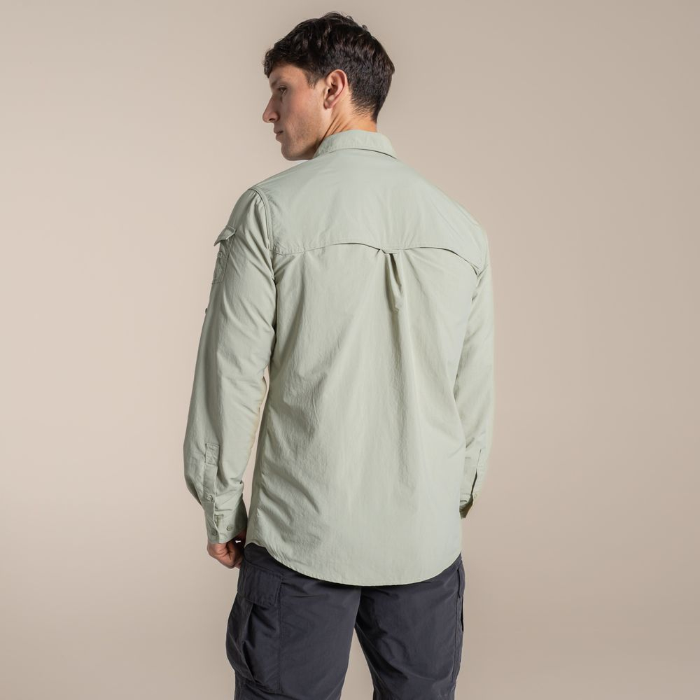 Nosilife Adventure Long Sleeved Shirt III Bay Leaf - Chemise