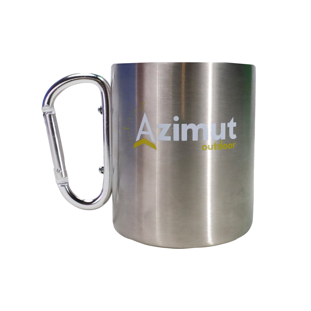 Mug Acier Double Paroi - Assiette - Verre | Azimut Outdoor