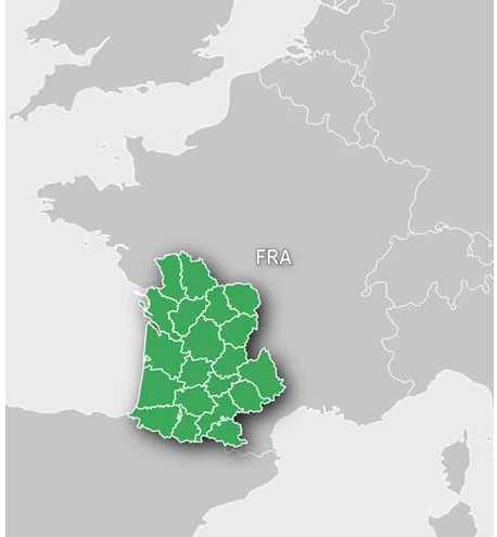 Topo France V6 Pro Sud Ouest - Accessoire Gps | Garmin