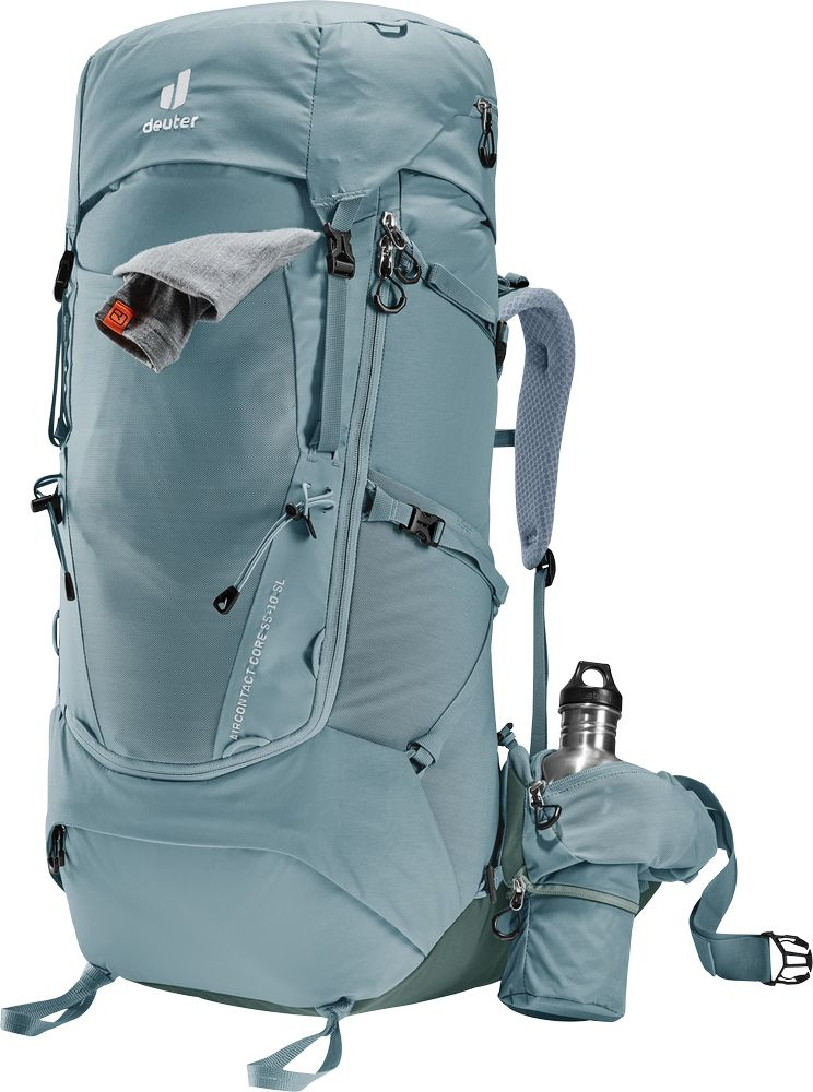 Aircontact Core 55+10 Sl Shale / Ivy - Sac A Dos | Deuter